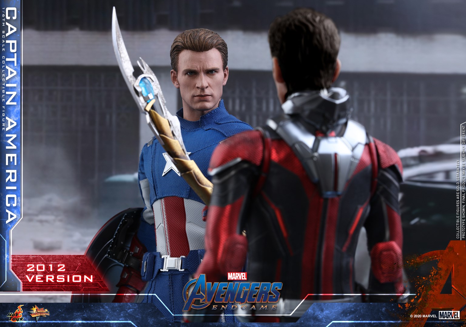 Hot Toys MMS563 Avengers: Endgame 1/6 Captain America (2012 Version)