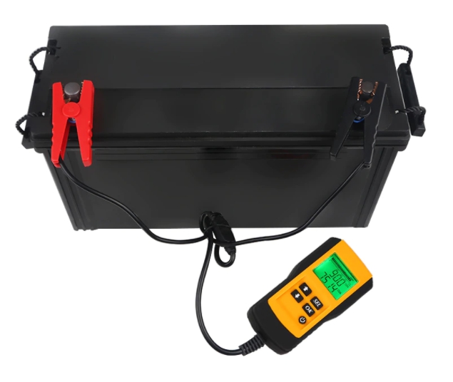 ADE07 เครื่องวัดประสิทธิภาพแบตเตอรี่ 12V แบตน้ำกรด กึ่งแห้ง แบตเจล