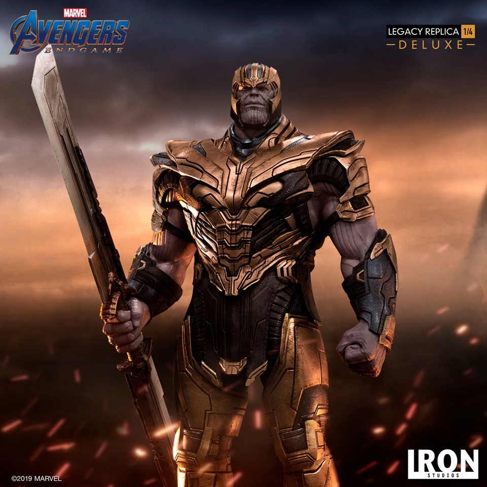 Iron Studios Deluxe Legacy Replica 1/4 Avengers Endgame - Thanos