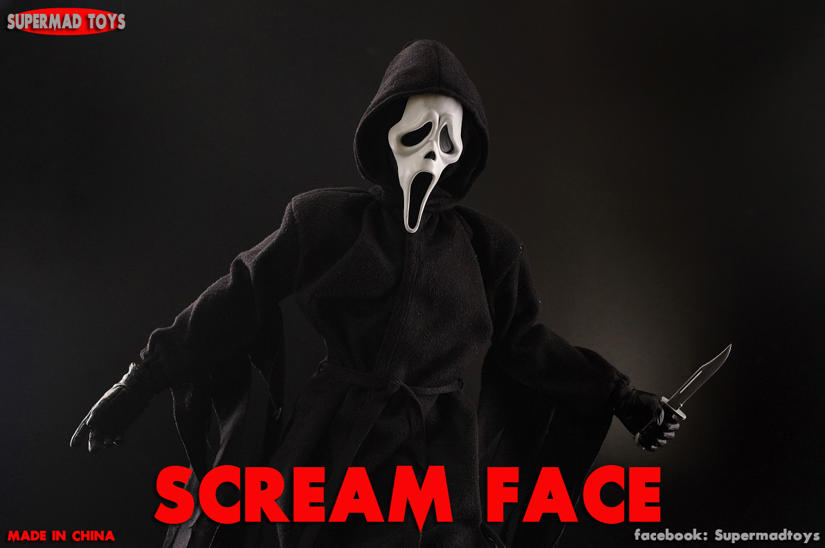 SUPERMAD TOYS 1/6 SCREAM FACE