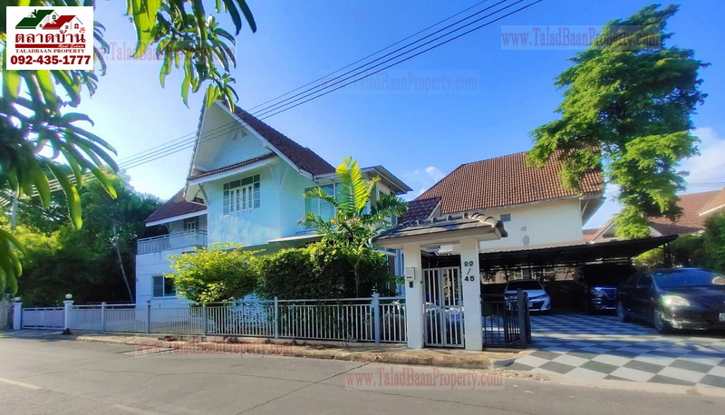 บ้านเดี่ยว 105 ตร.ว. ม.รัตนวรรณ 2 คลอง 4 ลำลูกกา ปทุมธานี บ้านสวย ทำเลดี หน้ากว้าง 30 เมตร