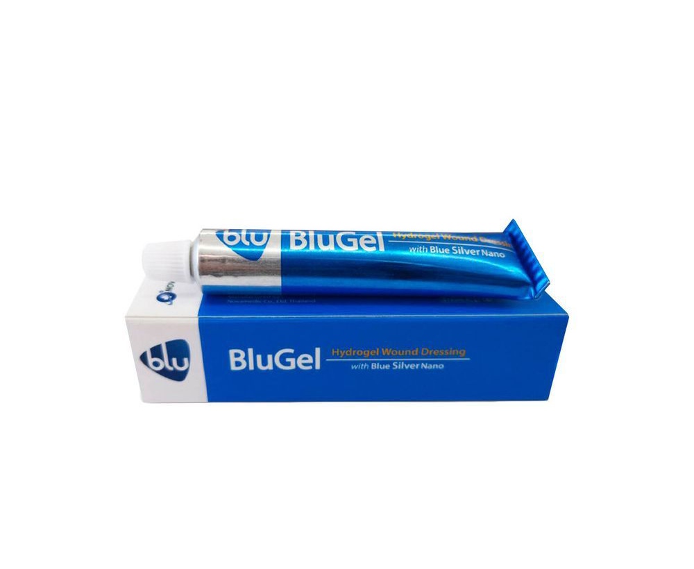 Blugel 15 g. บลูเจล 15 กรัม สำหรับแผลสดและเรื้อรัง ส่งฟรี