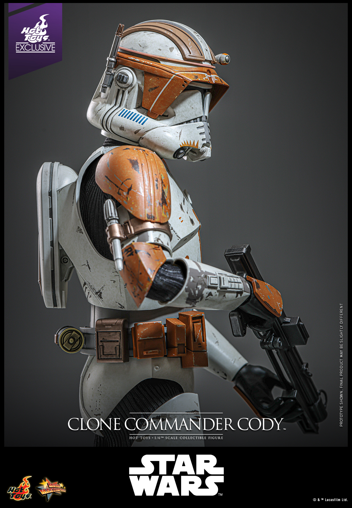 Hot Toys MMS796 Star Wars: Episode III Revenge of the Sith - Clone Commander Cody [Hot Toys Exclusive]