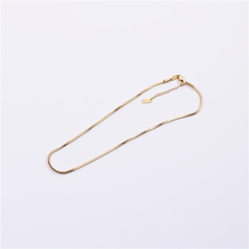 “เช็คสินค้าทัก line ก่อนโอนนะคะ” สร้อยคอสำหรับผิวแพ้ง่าย Praye กว้าง 0.2cm ไม่มีจี้_NT345C