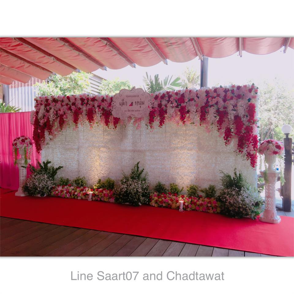 Backdrop ถ่ายภาพงานแต่ง