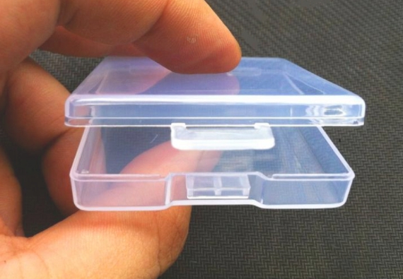 OT115 กล่องพลาสติกโป่งแสงสีขุ่น ขนาดเล็ก สำหรับใส่ น็อต สกรู ดอกสว่าน อุปกรณ์ DIY