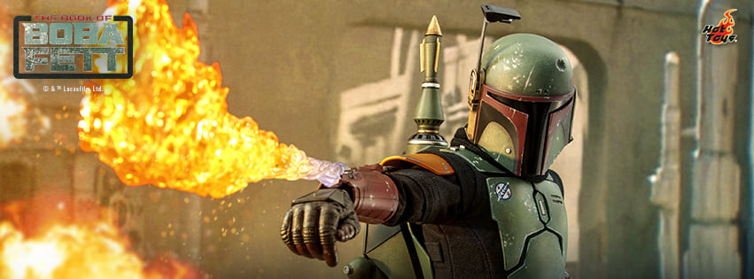 Hot Toys QS023 1/4 Star Wars: The Book Of Boba Fett - Boba Fett™ (Deluxe Version)
