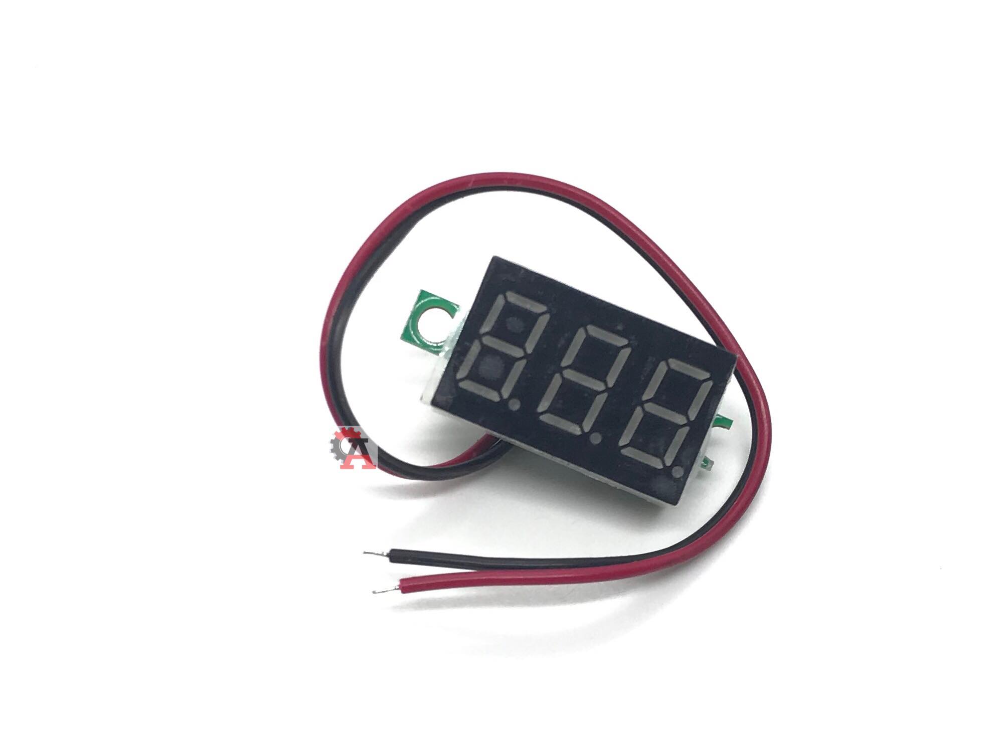 Digital DC volt meter DC4.50V-30.0V 0.36"(Blue)