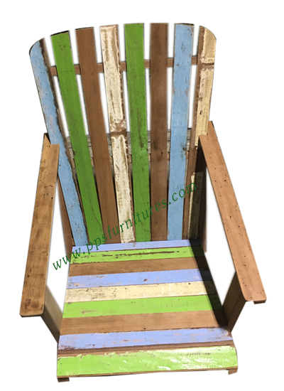 เก้าอี้ชายหาด ไม้เก่า