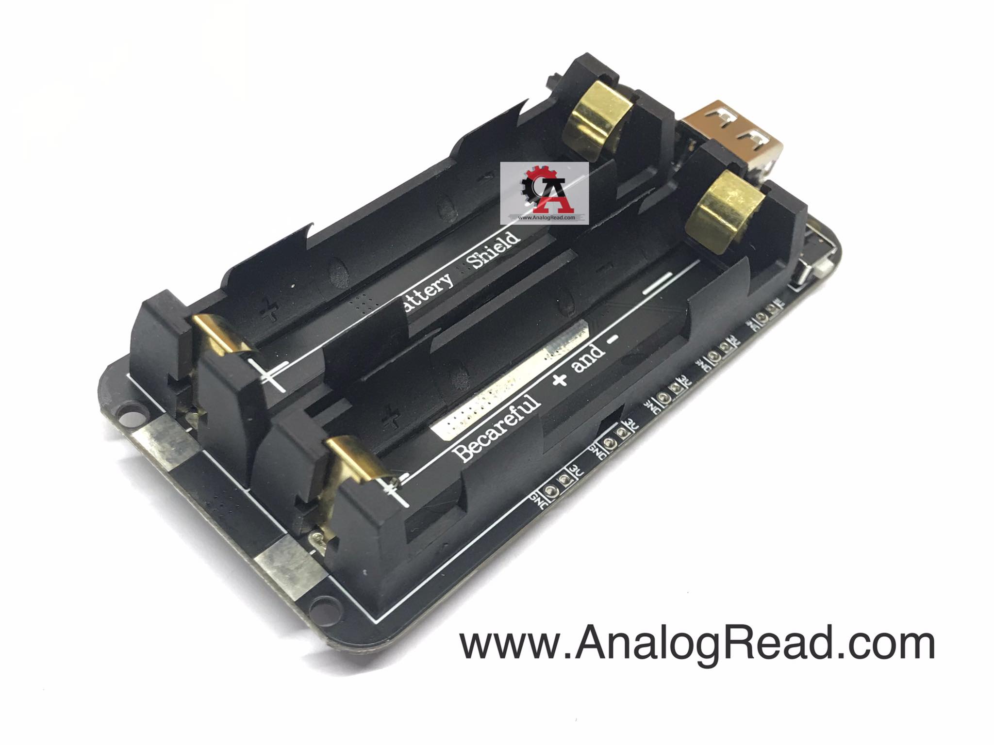 18650 battery holder 2 ก้อน สต็อกไทยส่งไว