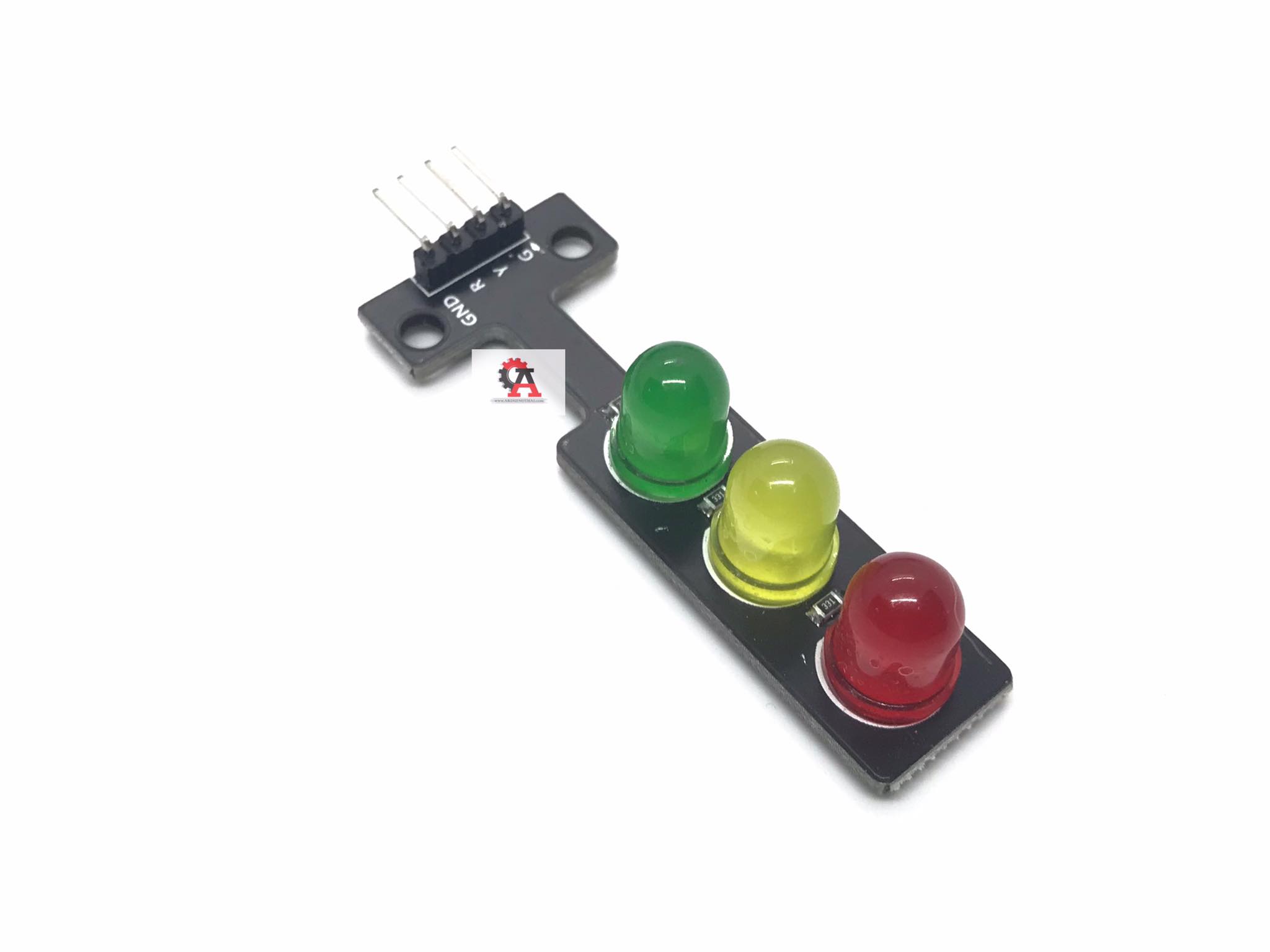 โมดูลLED เขียวเหลืองแดง 8 mm (ไฟจราจร)