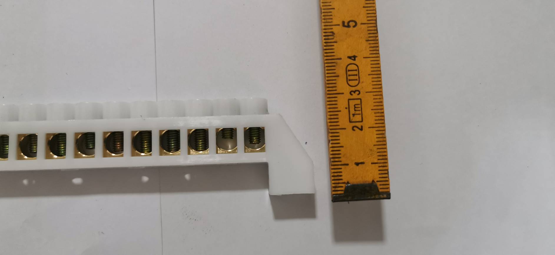 OT150 เทอร์มินอลต่อสายไฟ เกรดสูง 12 ช่อง ทองเหลืองแท้ 30A 600V