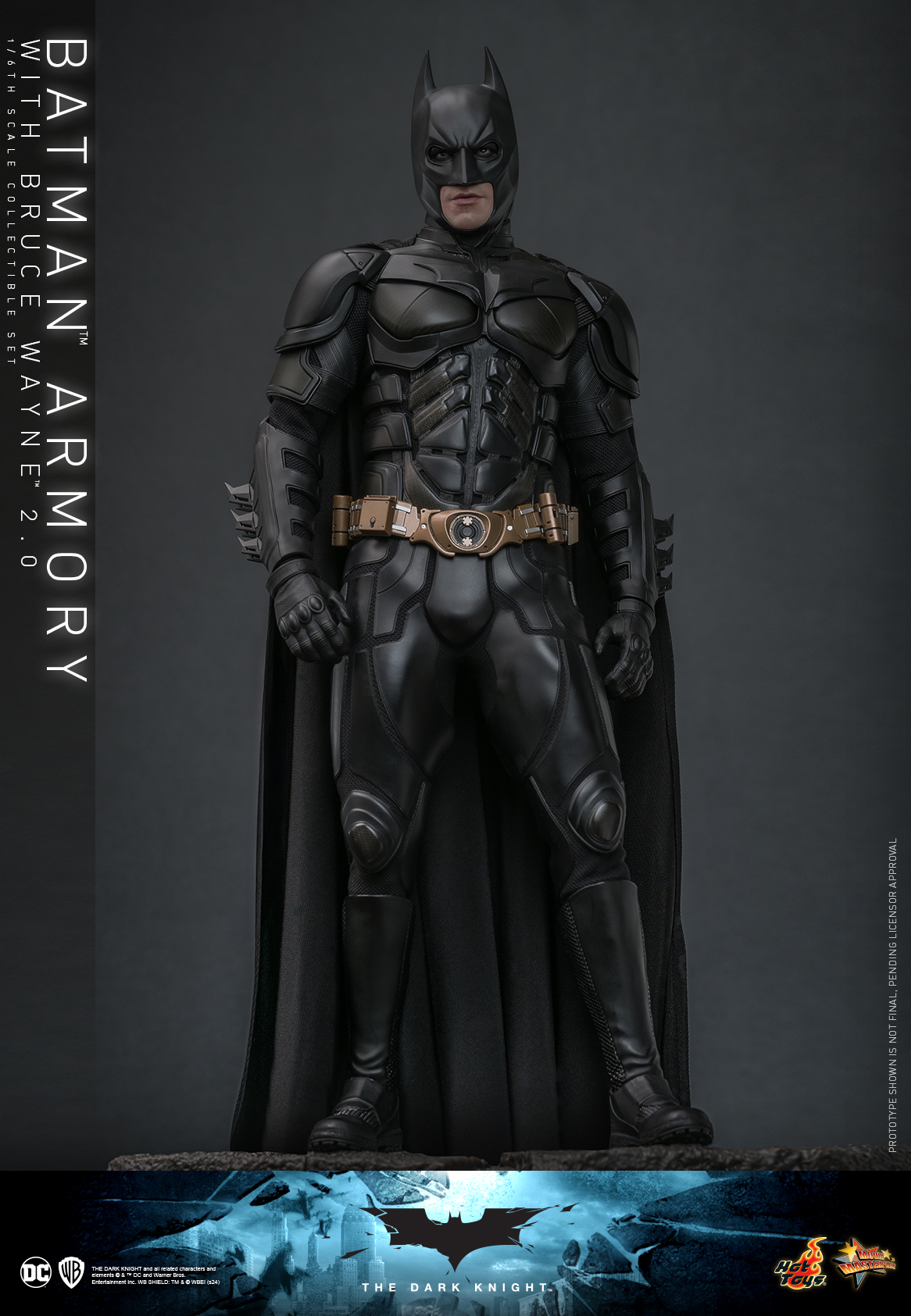 Hot Toys MMS750 The Dark Knight - Batman Armory with Bruce