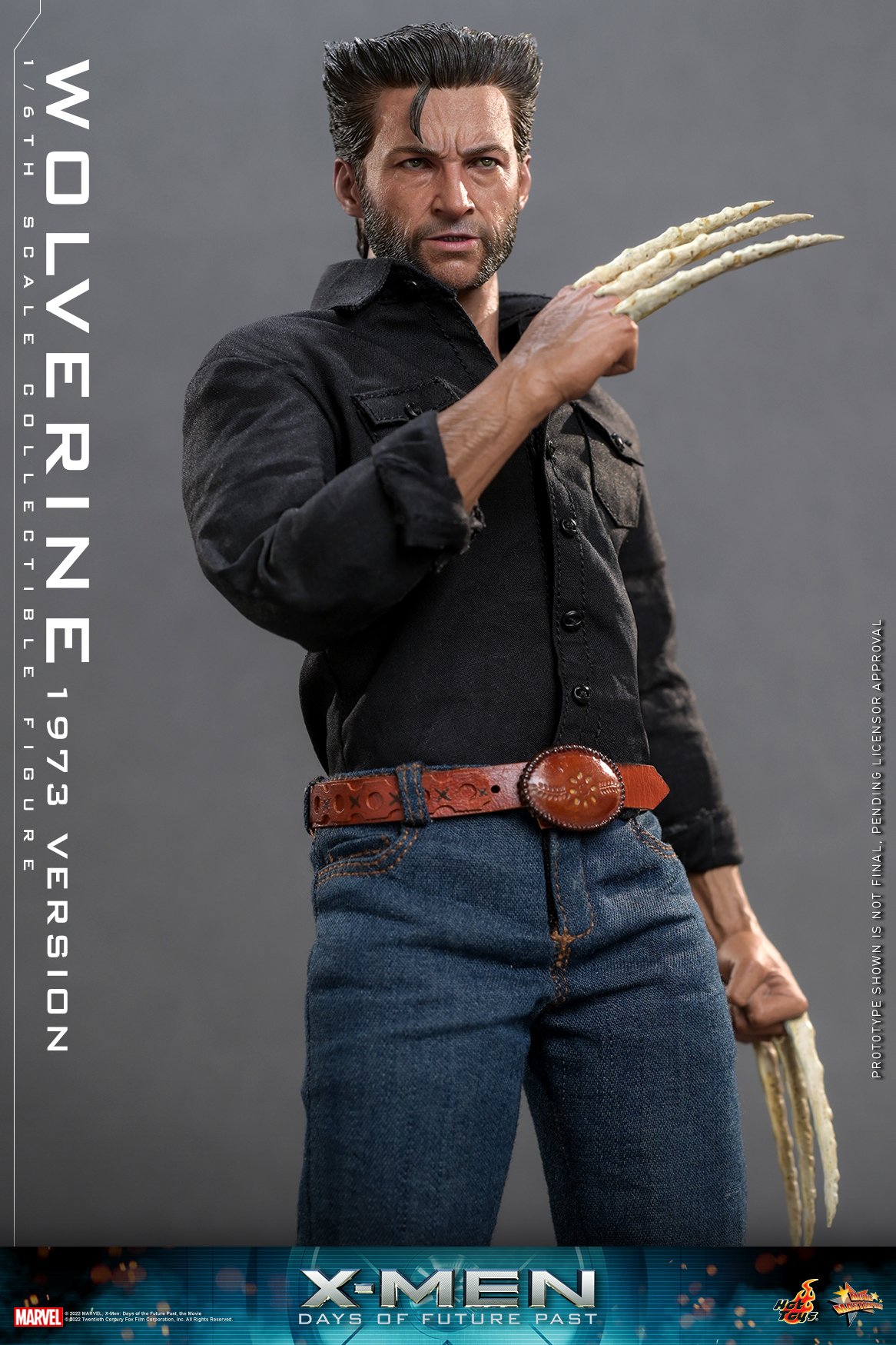 Hot Toys MMS659B 1/6 X-Men: Days of Future Past - Wolverine 1973 Version [Special Edition Bonus]