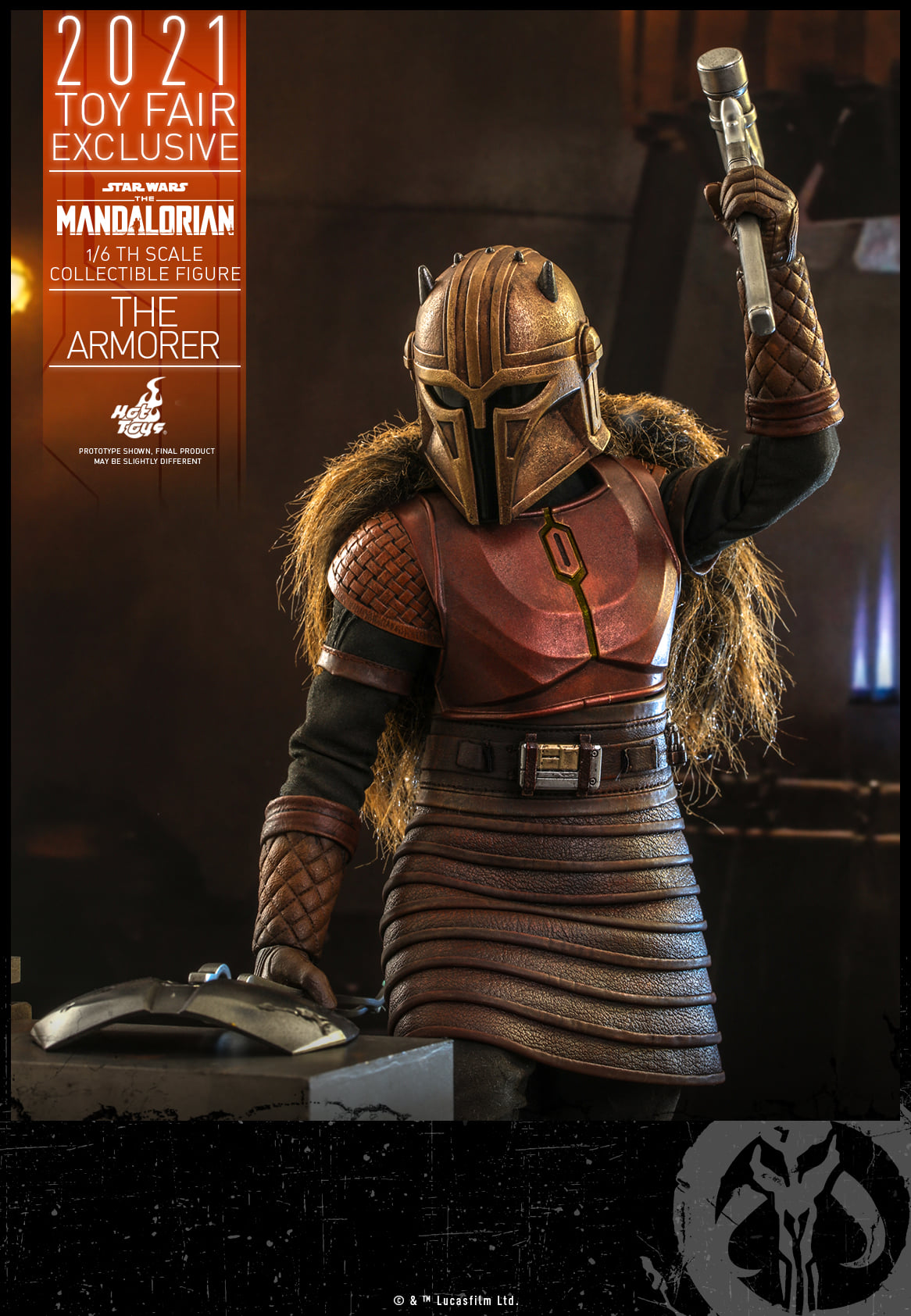 Hot Toys TMS044 1/6 Star Wars: The Mandalorian™ - The Armorer™ [Toy Fair Exclusive 2021]