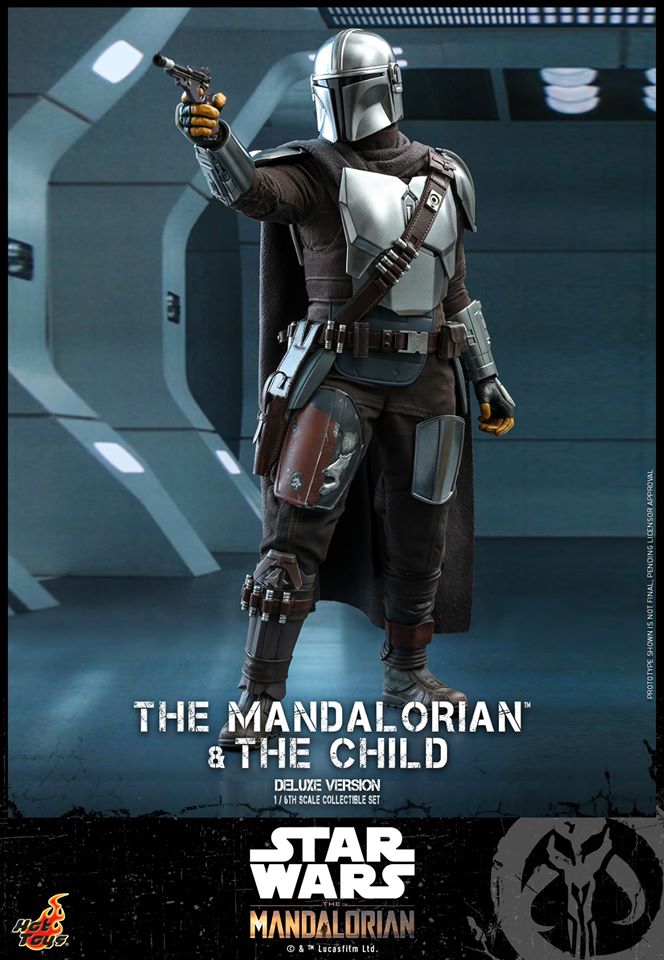 Hot Toys TMS015 The Mandalorian - The Mandalorian and The Child (Deluxe Version)