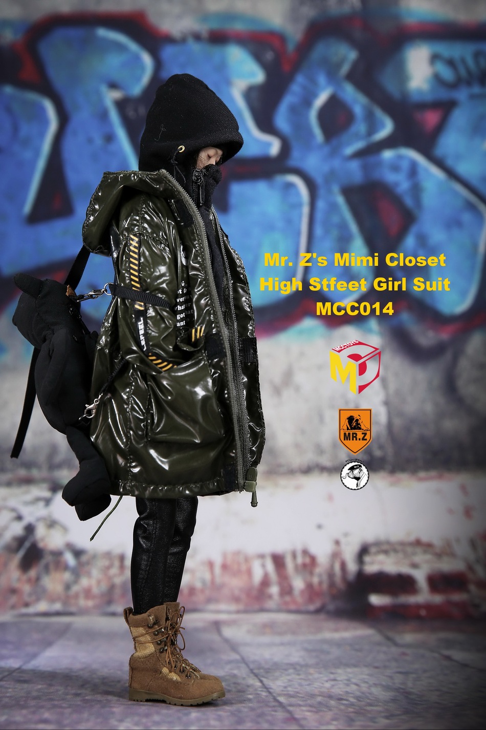 MCCToys x Mr Z’s MCC014 Mini Closet - High Street Girl Suits