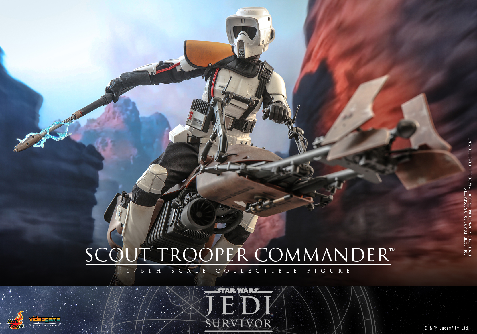 Hot Toys VGM53 1/6 Star Wars Jedi Survivor™ - Scout Trooper Commander™