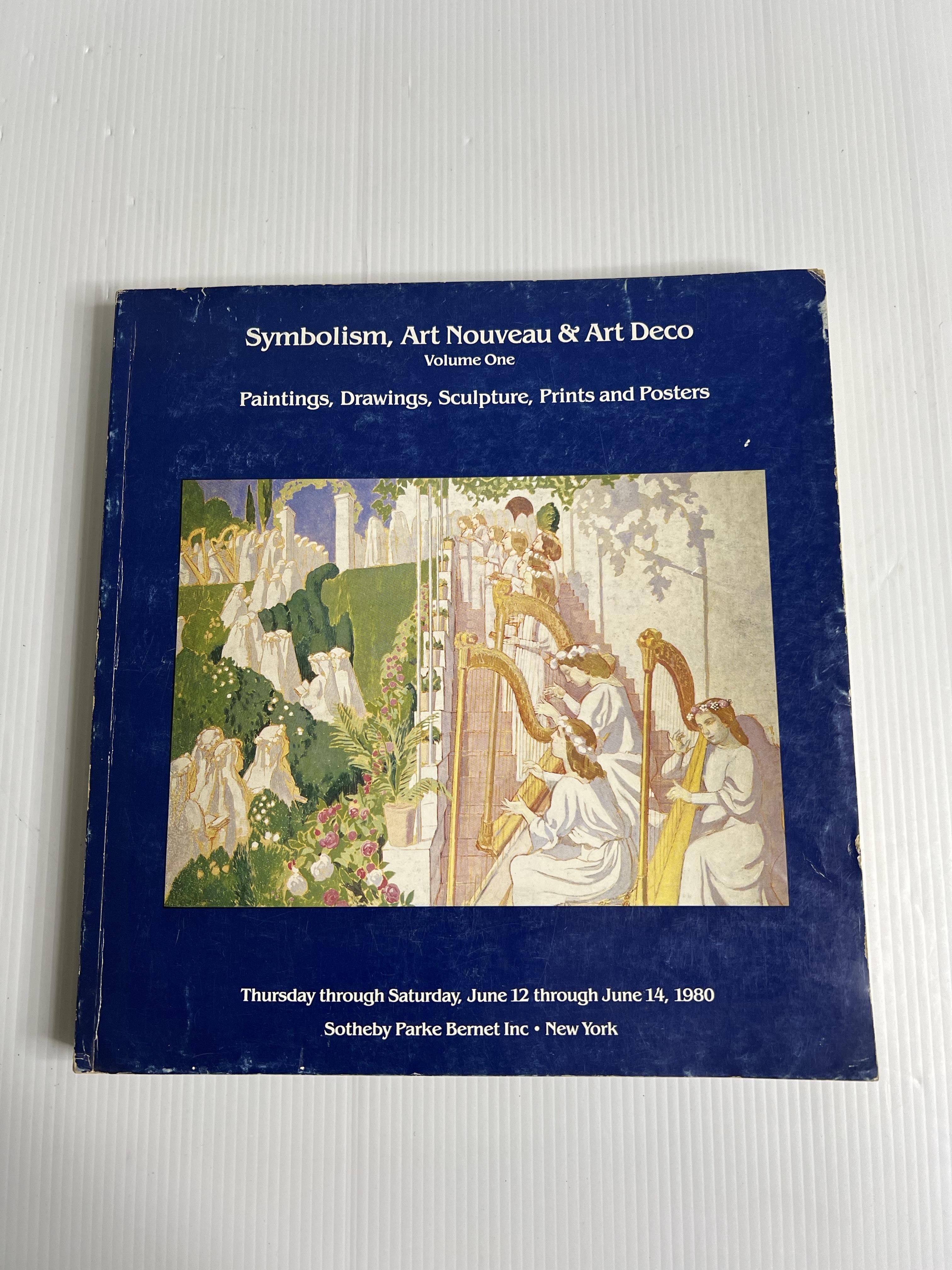 Symbolism, Art Nouveau and Art Deco, Vol 1 Unknown Binding June 12-14, 1980 90-99% Paperback