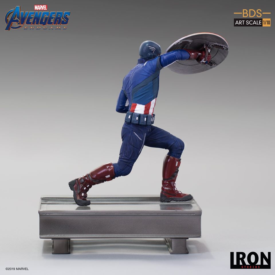 Iron Studios BDS Art Scale 1/10 Avengers: Endgame - Captain America 2012 (16F)