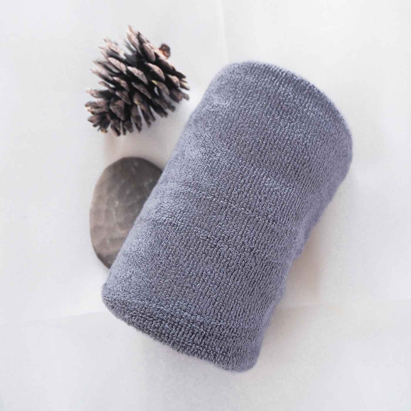 ผ้าขนหนู สีเทา (100ชิ้น)