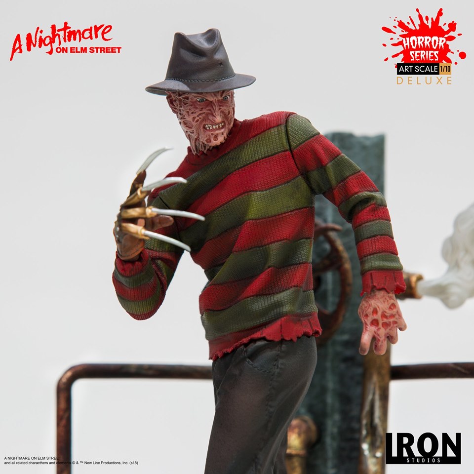 Iron Studios Deluxe Arts Scale 1/10 A Nightmare on Elm Street - Freddy Krueger