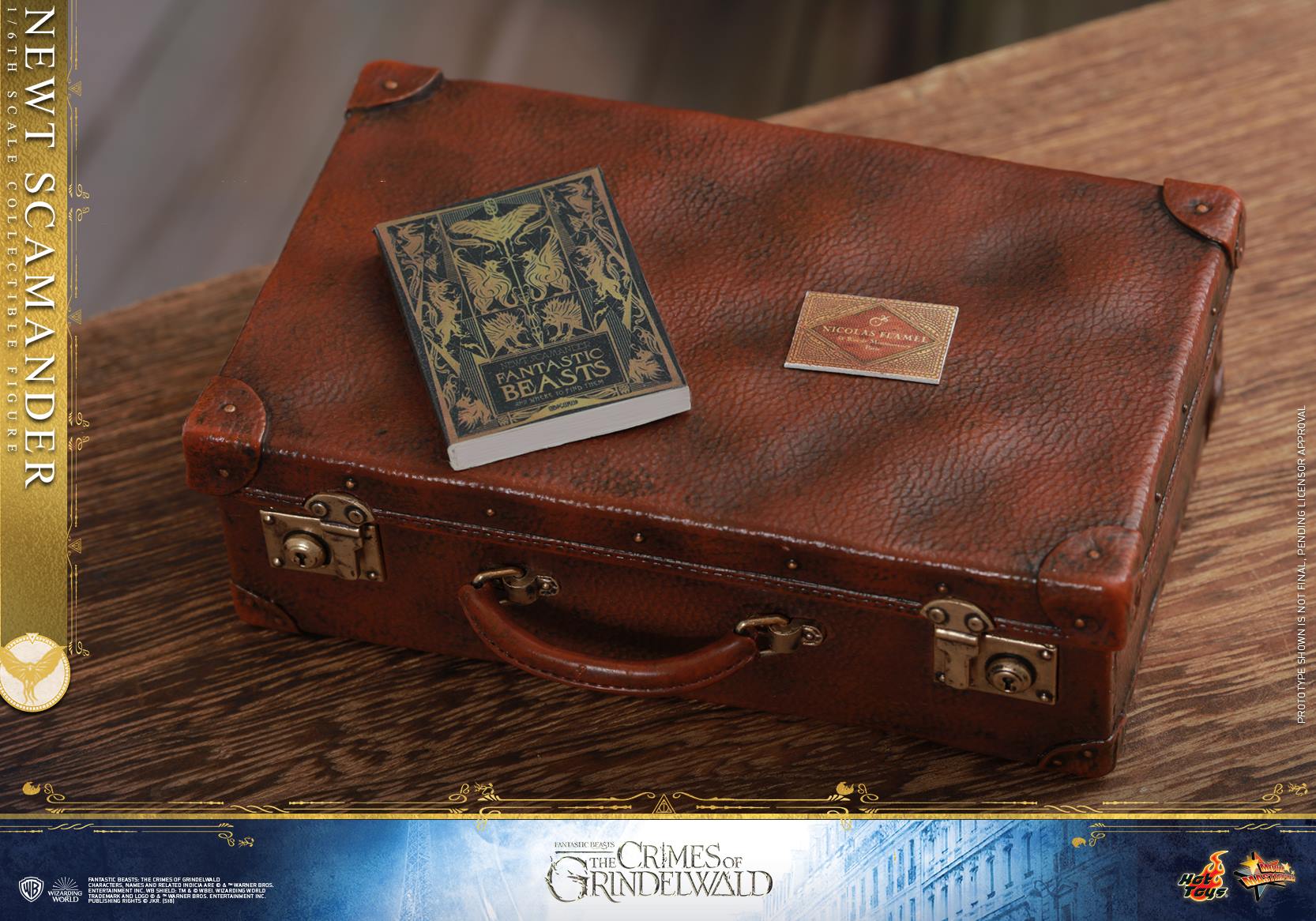 Hot Toys MMS512B FANTASTIC BEASTS: THE CRIMES OF GRINDELWALD - NEWT SCAMANDER (SE)