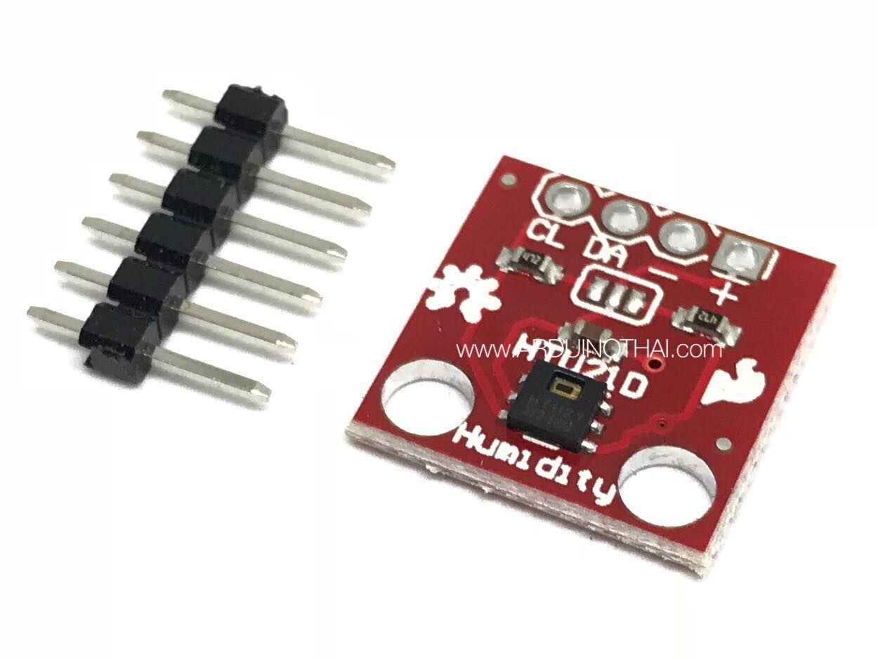 HTU21D Sensor I2C เซนเซอร์วัดอุณหภูมิและความชื้น สต็อกไทยส่งไว
