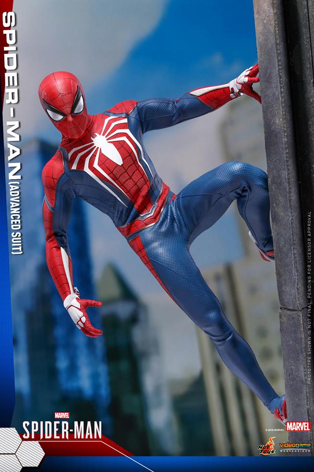 Hot Toys VGM31 MARVEL'S SPIDER-MAN - SPIDER-MAN (ADVANCED SUIT)