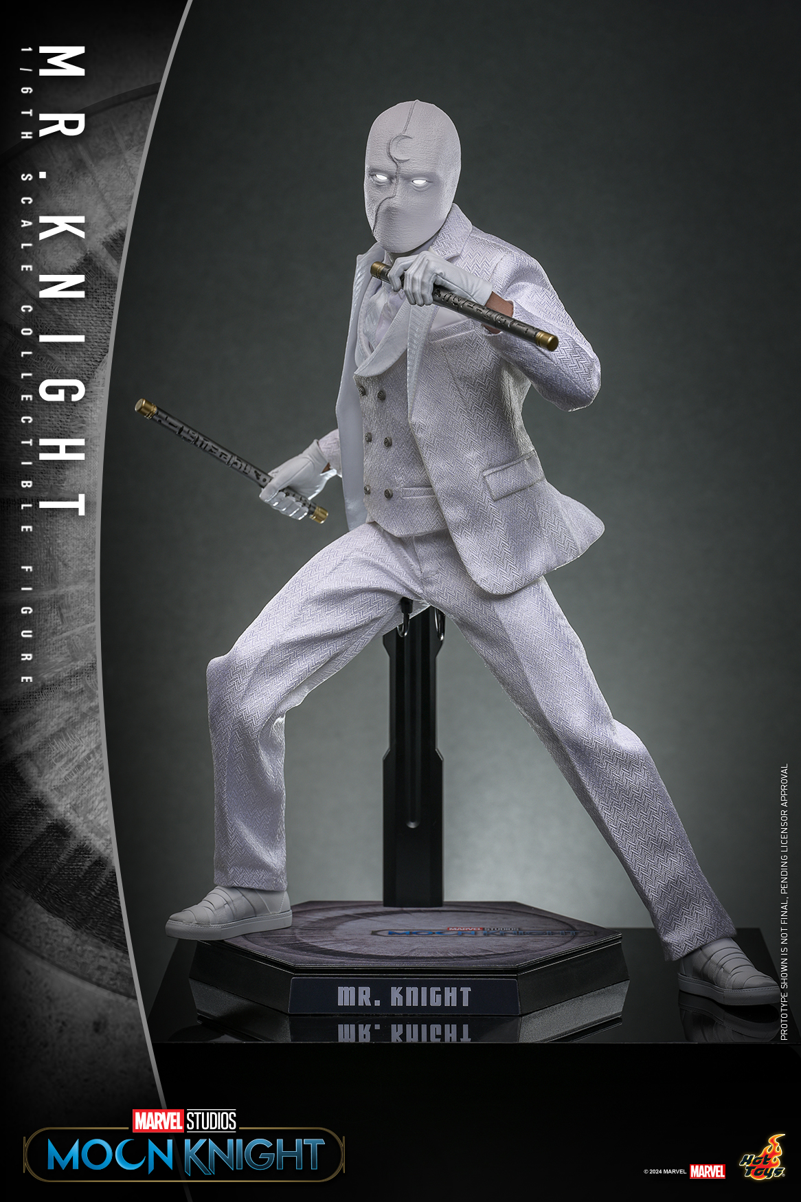 Hot Toys TMS139 Moon Knight - Mr. Knight