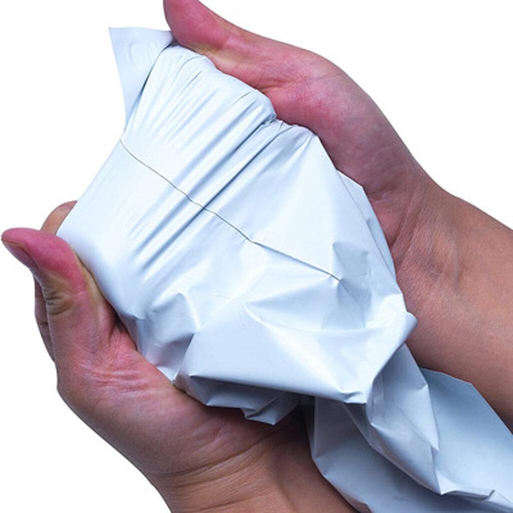 ซองไปรษณีย์พลาสติก 28x38+4 ซม. มีพิมพ์ (แพค 50 ซอง) #P281