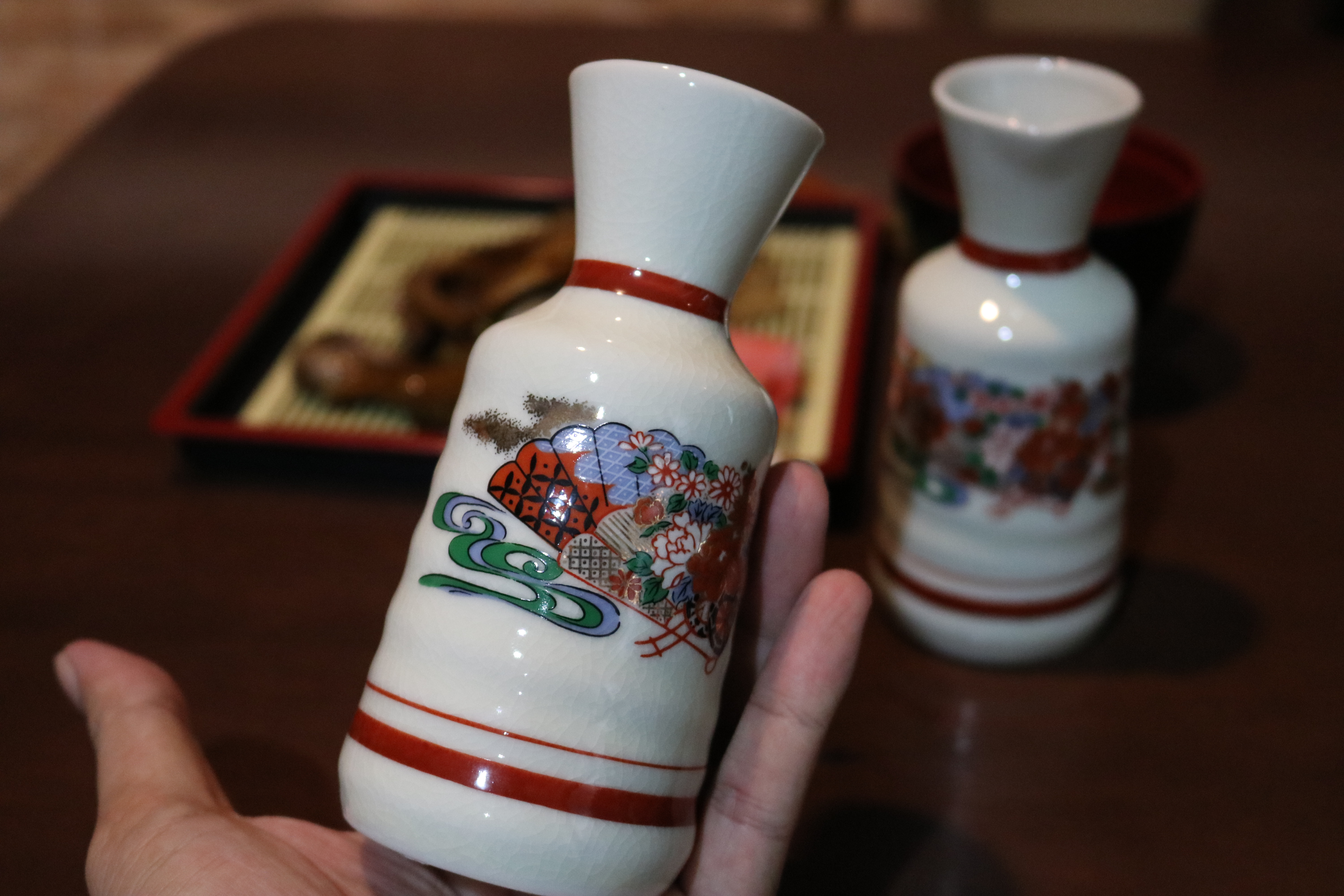 ขวดสาเกญี่ปุ่น พร้อม จอก มือสองญี่ปุ่น