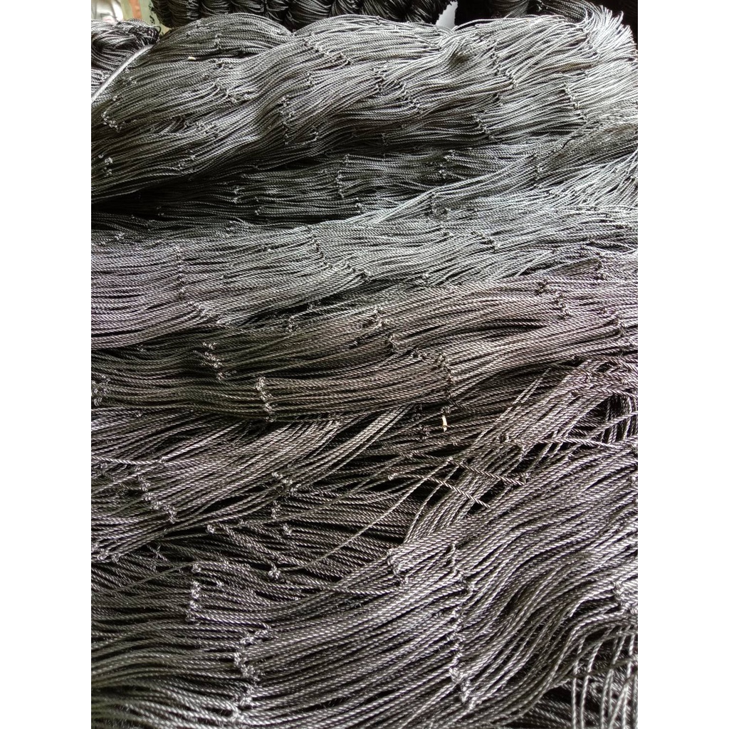 ตาข่ายปลูกกัญชง ตาข่ายสีดำHDPE ชนิดทนต่อแรงดึงสูงสุด ป้องกันยูวี UV พร้อมร้อยเชือกขอบใช้งานได้ทันที