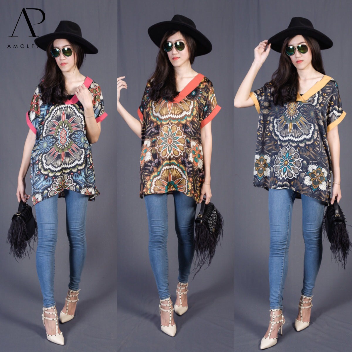 เสื้อผ้าซาตินซิลล์ปริ้นลายดอกไม้คมชัด สีสันสวยสดใส ดูเด่น สไตล์โคเรีย ใส่สบายมากค่ะ เนื้อผ้าซาตินเนื้อนุ่ม ลื่น แพทเทิร์นทรงโอเวอร์ไซส์ สไตล์โคเรีย ดีเทลเล่นขอบเข้มด้วยผ้าคอตต้อนตัดสี ปลายเสื้อเคิฟ ใส่สวยสไตล์สาวโคเรียเลยค่ะ ห้ามพลาดเลยนะคะ