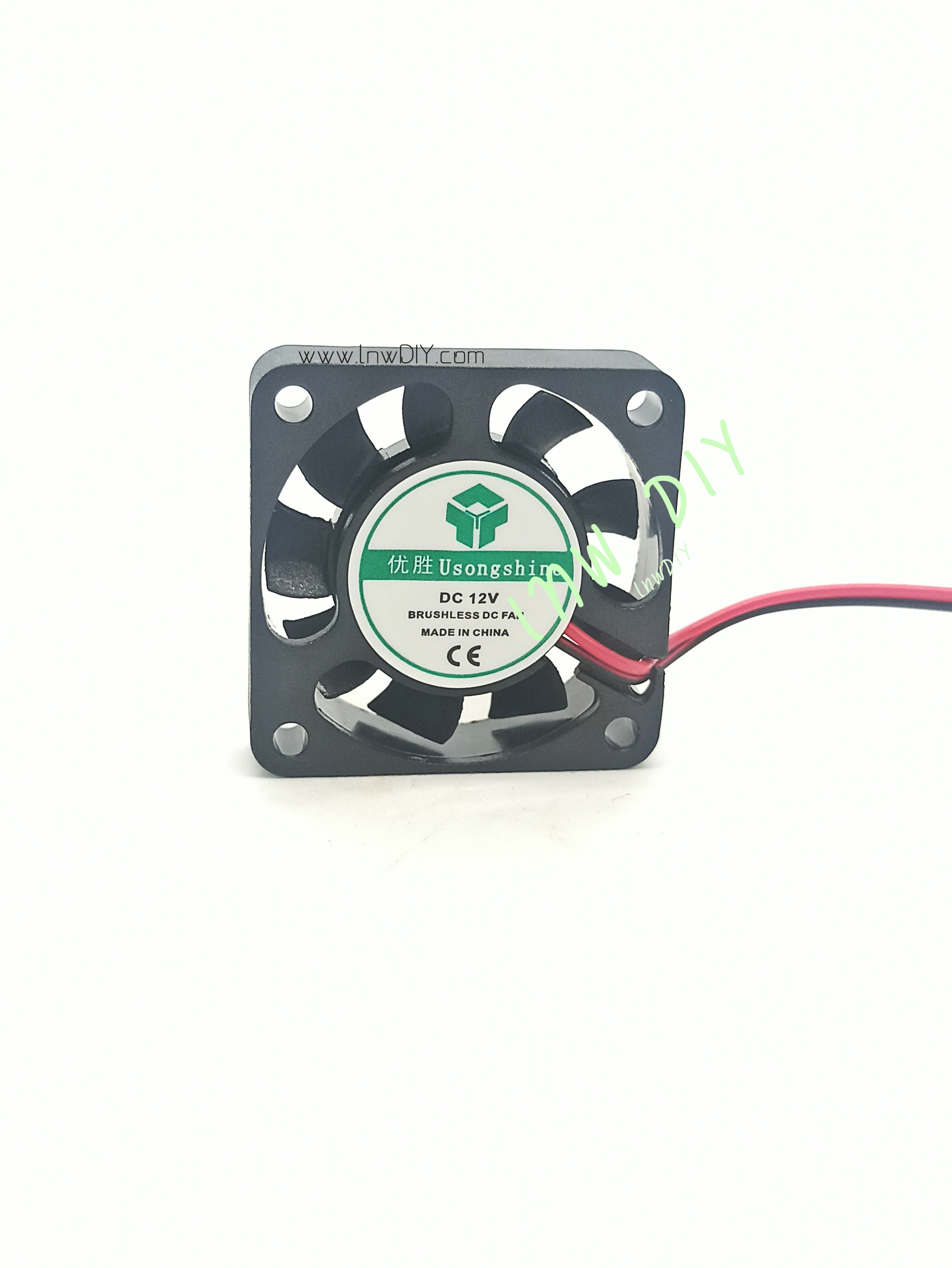 พัดลม cooling fan 40 x 40 x 10 mm. 4010 12V