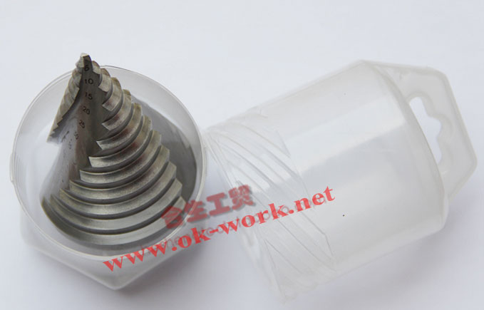 ST07 ดอกเจาะสเตนเลส step drill 6-60 mm เกรด HSS