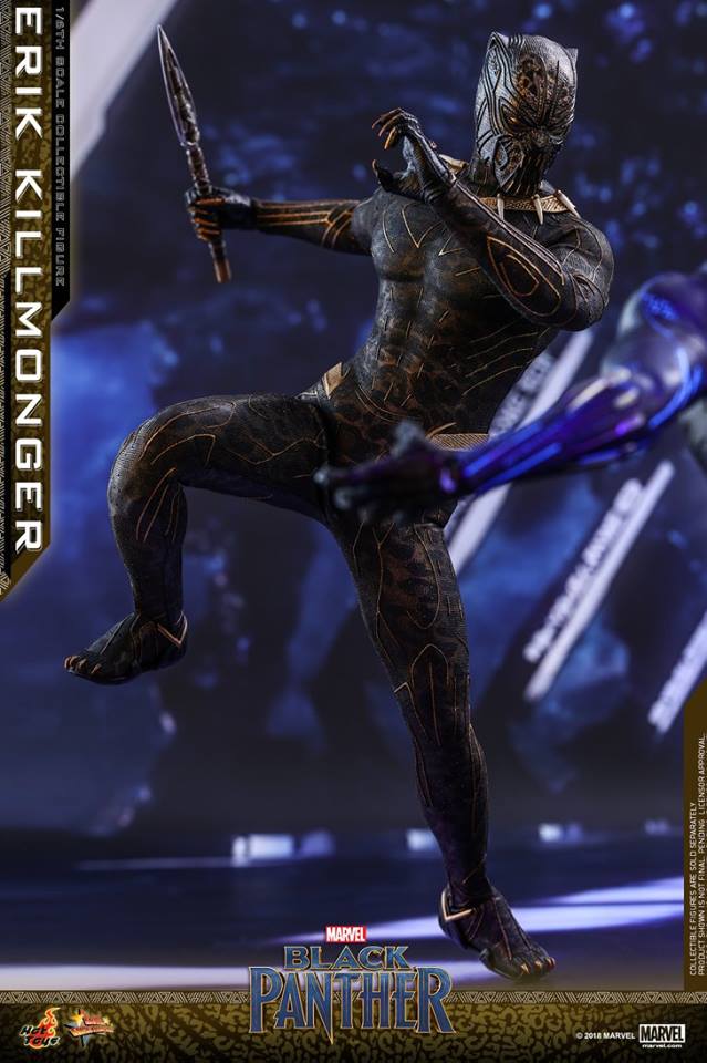 Hot Toys MMS471 BLACK PANTHER - ERIK KILLMONGER
