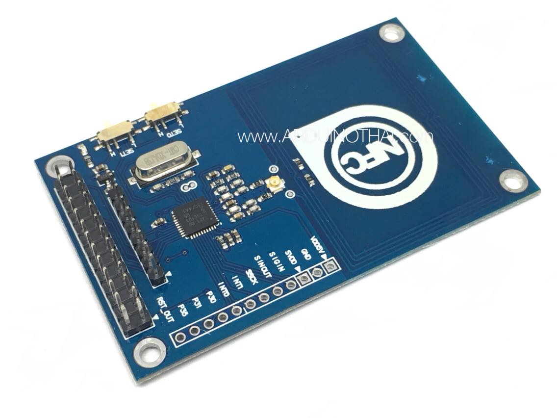 โมดูลอ่านคีย์การ์ด ความถี่ 13.56MHz PN532 NFC Module สต็อกไทยส่งไว