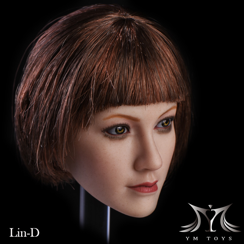 YMTOYS 1/6 Lin-B, Lin-D, Lin-E Lin Headsculpt
