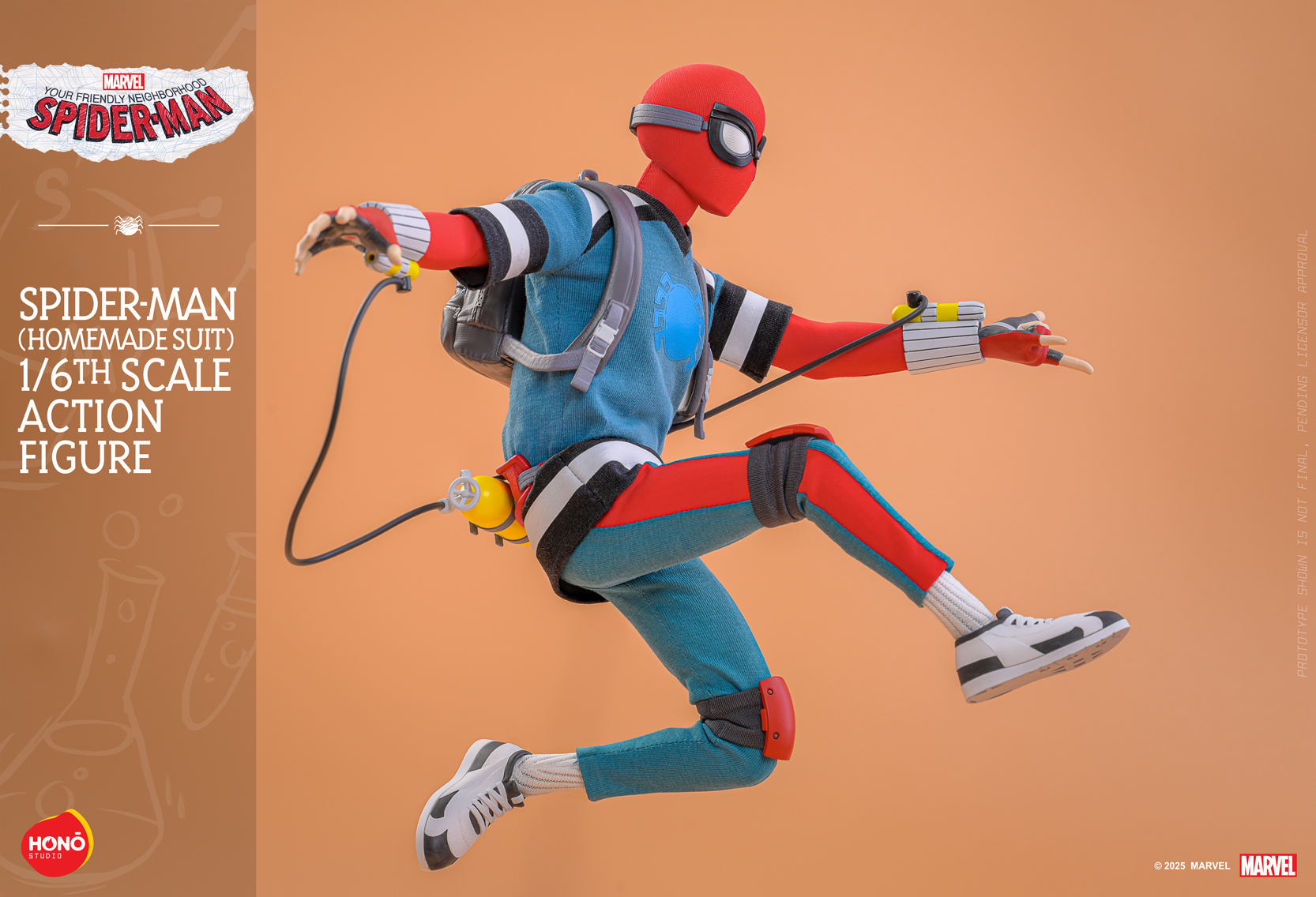HONO STUDIO HS07 Your Friendly Neighborhood Spider-Man - Spider-Man (Homemade Suit)