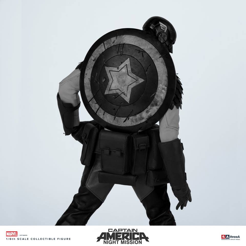 ThreeA x Marvel 1/6 NIGHT MISSION - CAPTAIN AMERICA