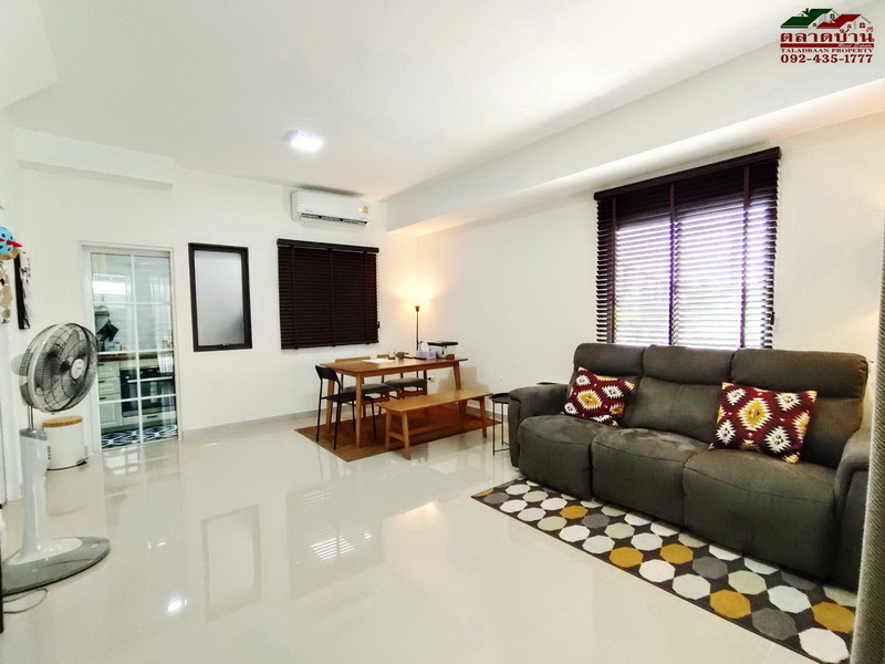 ทาวน์โฮม แกรนด์พลีโน่ ราชพฤกษ์ หลังมุม 2 ชั้น 30.6 ตร.ว. Grande Pleno Ratchapruek MRT บางรักน้อยท่าอิฐ ถ.ราชพฤกษ์ นนทบุรี บ้านใหม่สวย หน้ากว้าง 5.5 เมตร