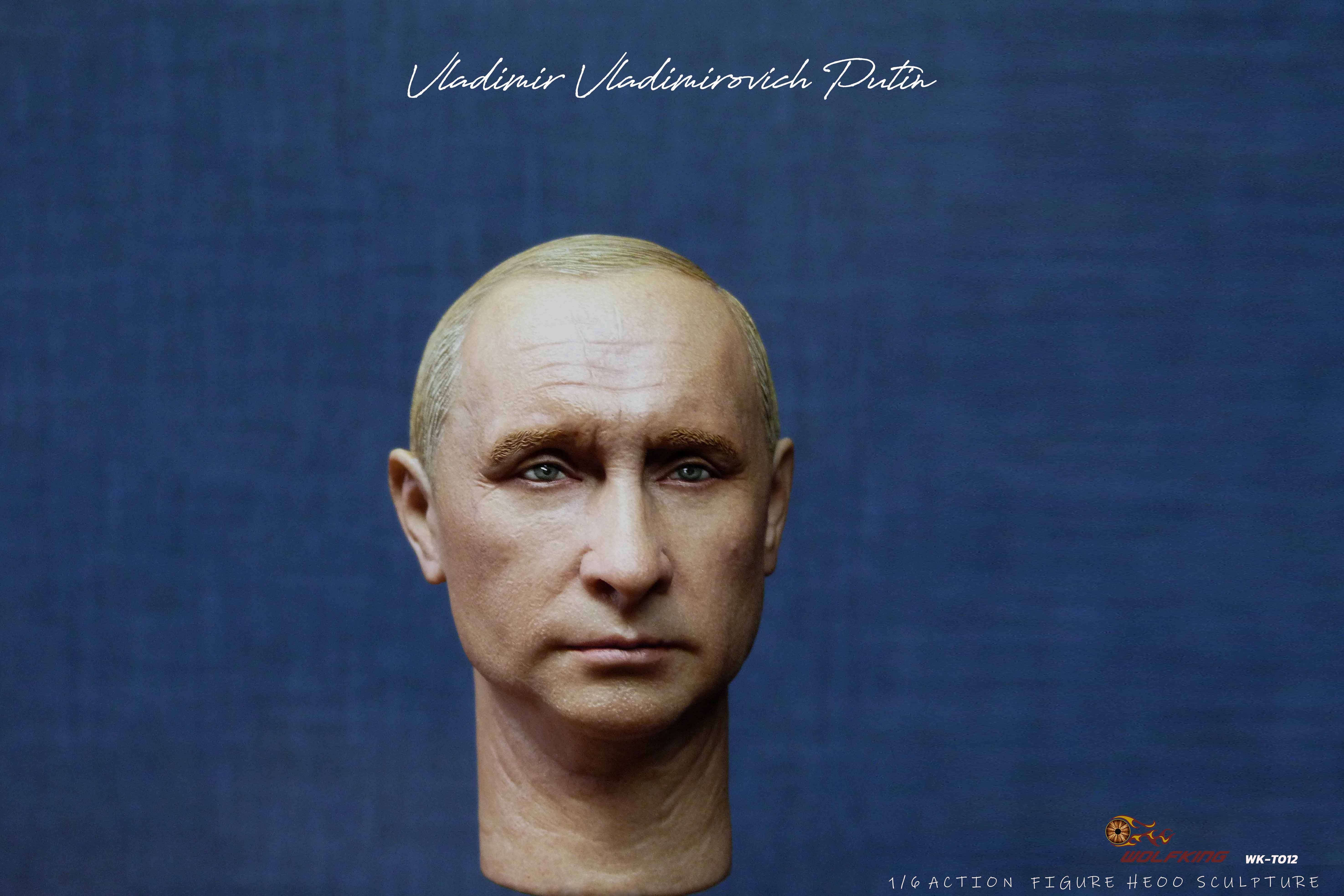 WOLFKING WK-T012 1/6 Iron Fist President Headsculpt