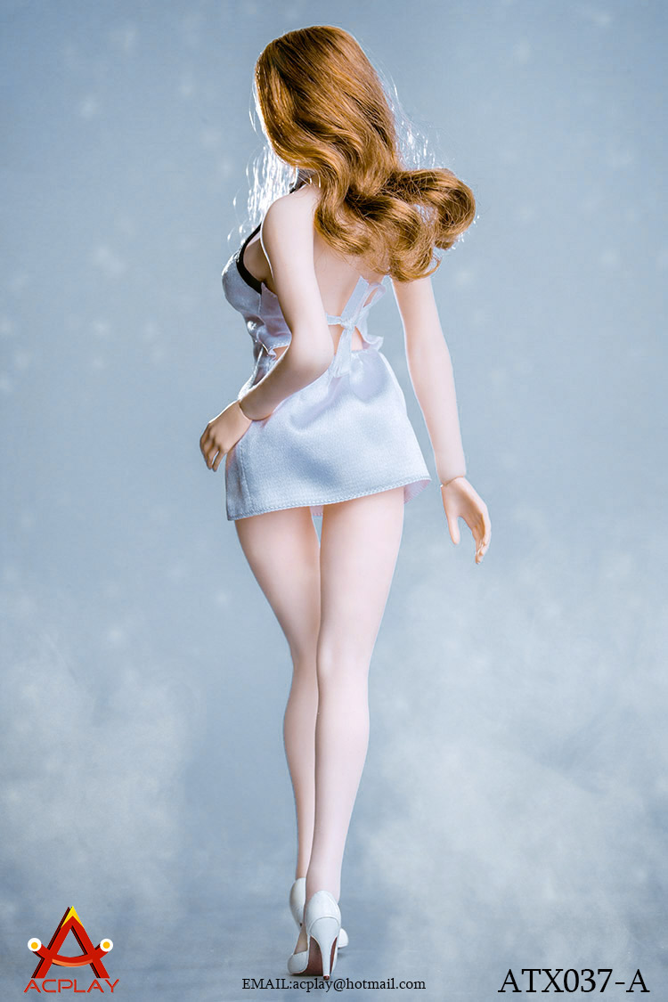 ACPLAY ATX037-A ,C,D,E Sexy lady short backless cheongsam