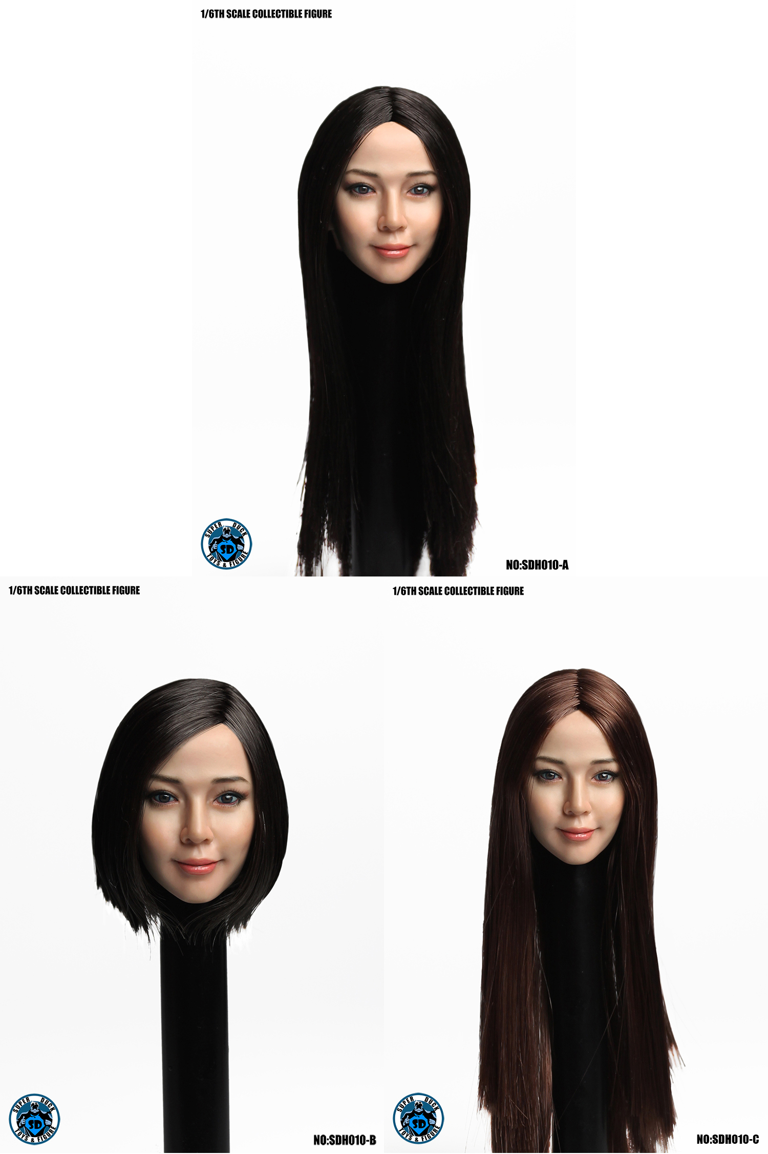 SUPER DUCK SDH010 Asian beauty headsculpt