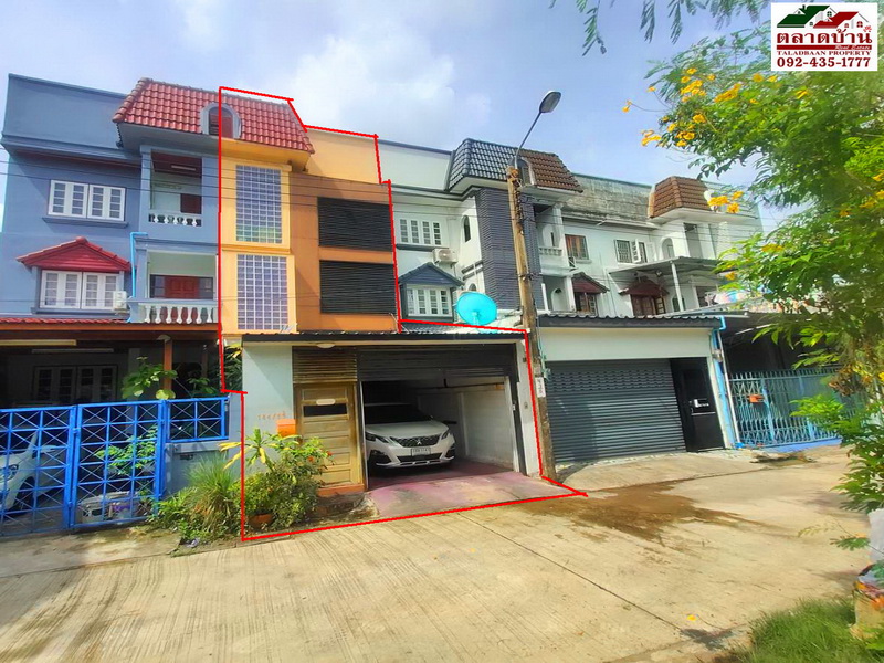 ทาวน์โฮม 3.5 ชั้น 29 ตร.ว. ซ.ลาดพร้าว 87 วังทองหลาง กทม. บ้านสวยเล่นระดับ แนวรถไฟฟ้าสายสีเหลือง บ้านหน้ากว้าง 5 เมตร โครงสร้างแข็งแรง