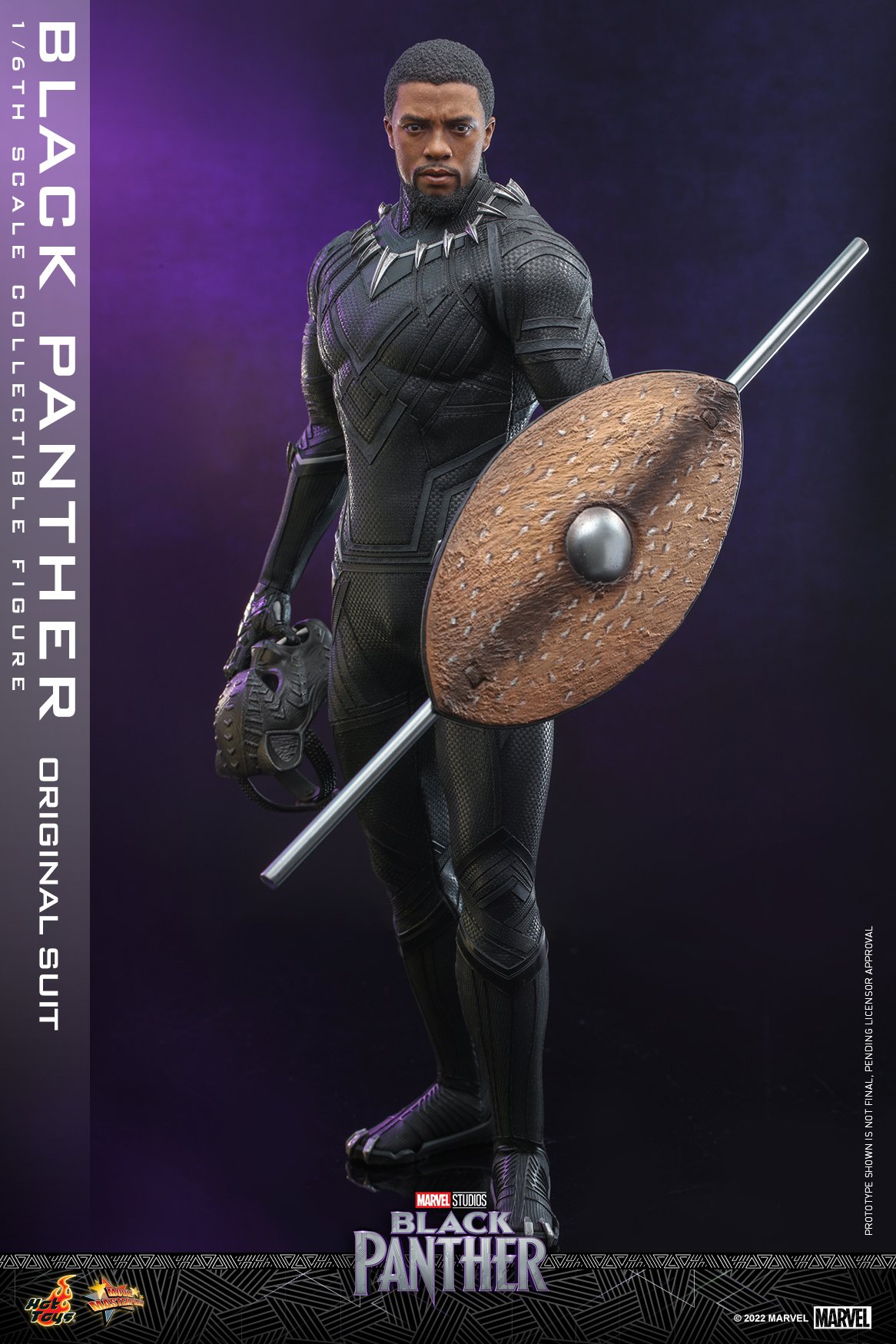 Hot Toys MMS671 1/6 Black Panther Legacy - Black Panther (Original Suit)