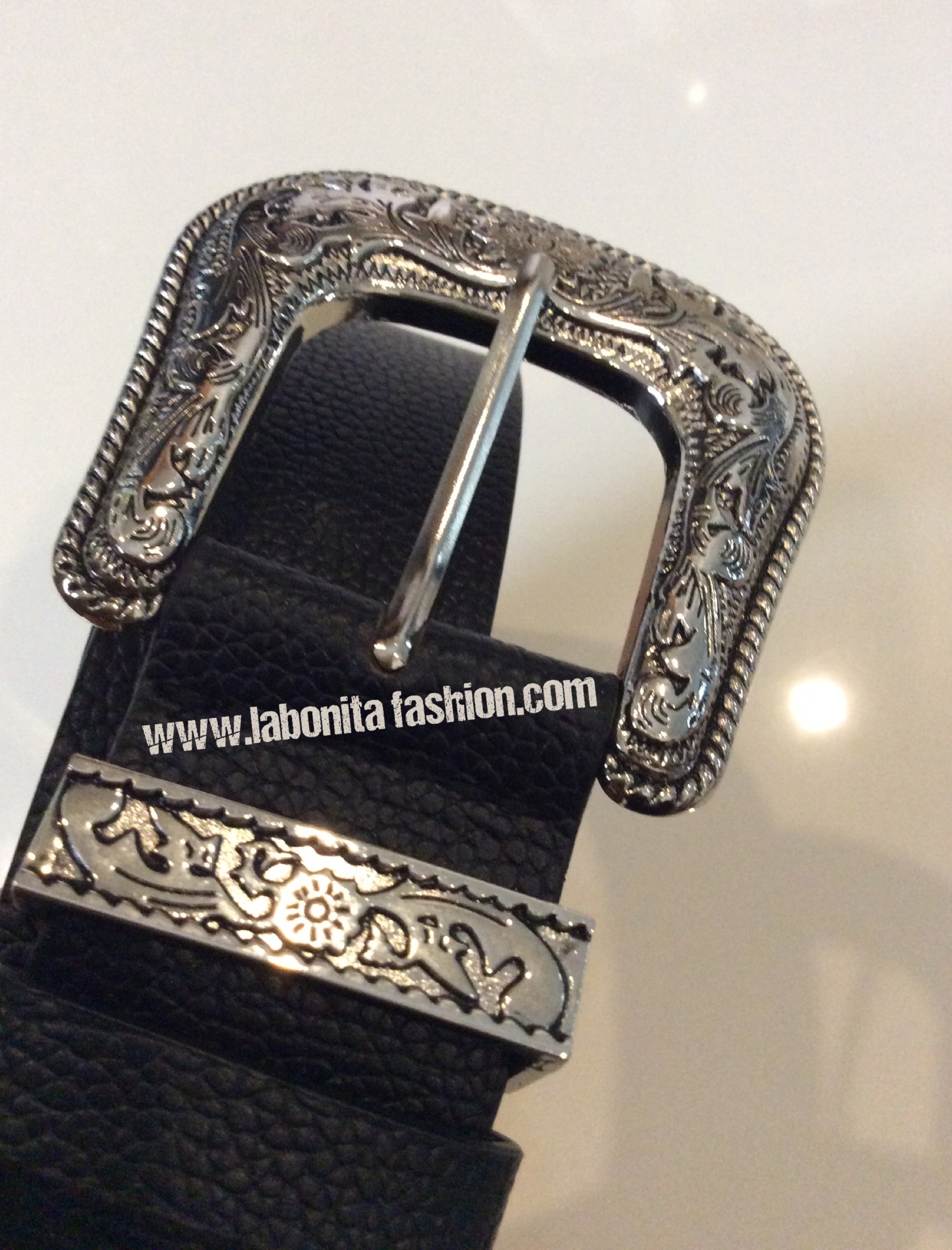 เข็มขัดวินเทจ เข็มขัดหัวโกธิค ไซส์ใหญ่