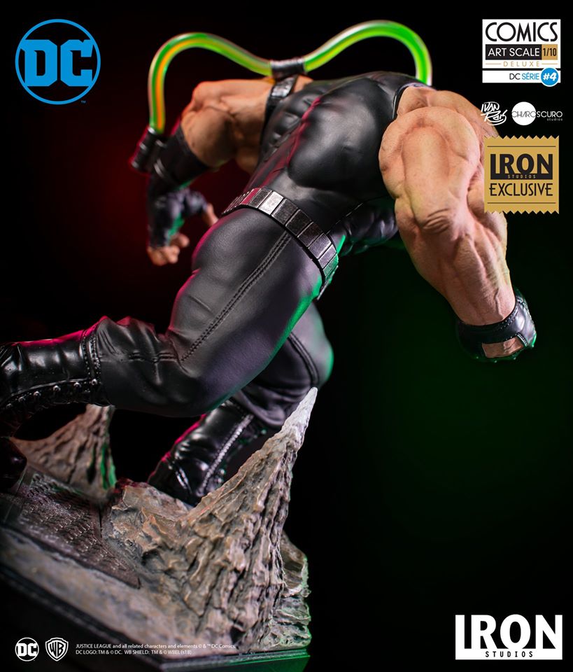 Iron Studios Deluxe Art Scale 1/10 DC Comics Series 4 - Bane (EX)