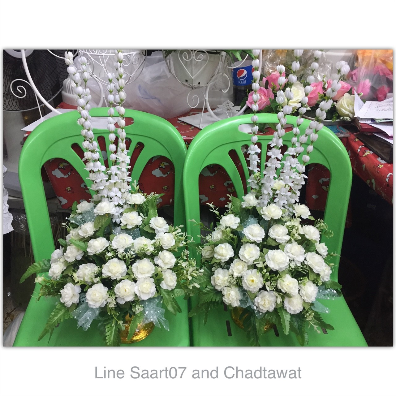 พานดอกมะลิ